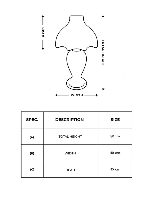 Handmade Blue Iris Camel Skin Table Lamp – Sheesham Wood Base | Traditional Pakistani Art Decor