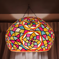 Colorful Camel Skin Lamp